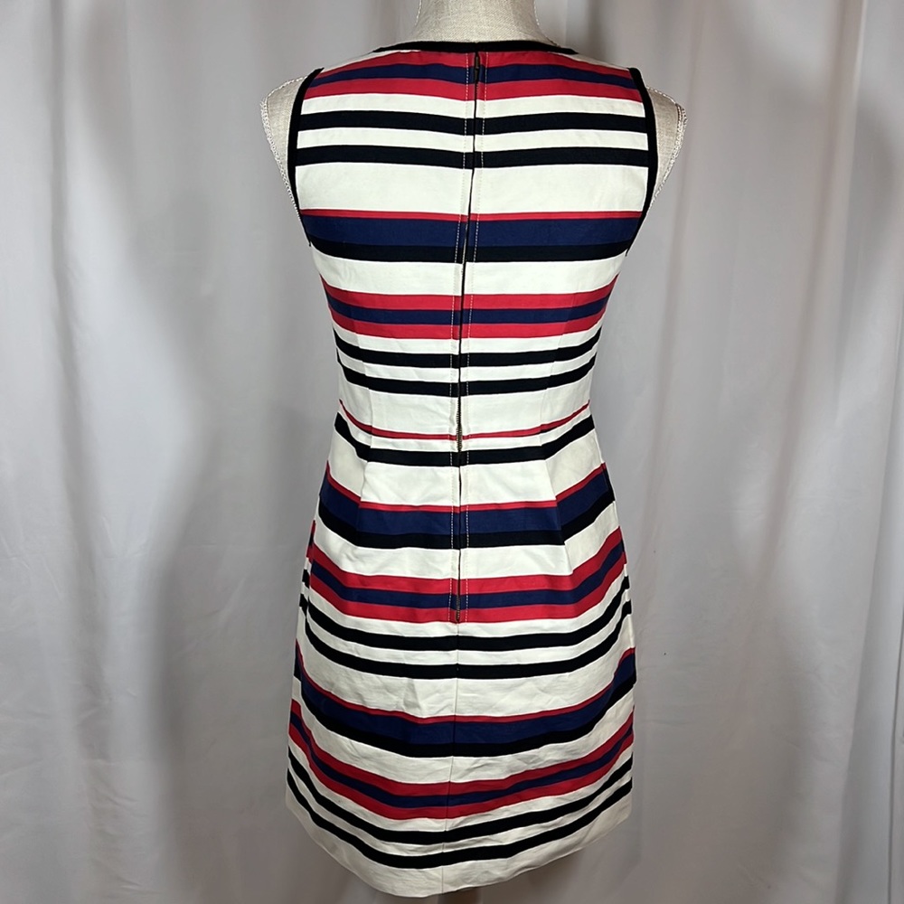 J Crew Women’s Sleeveless Striped Dress Size 2 - Picture 5 of 7